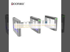 歩行者用腰高回転式改札セキュリティシステム スイングゲート テールゲーティング検知機能付き